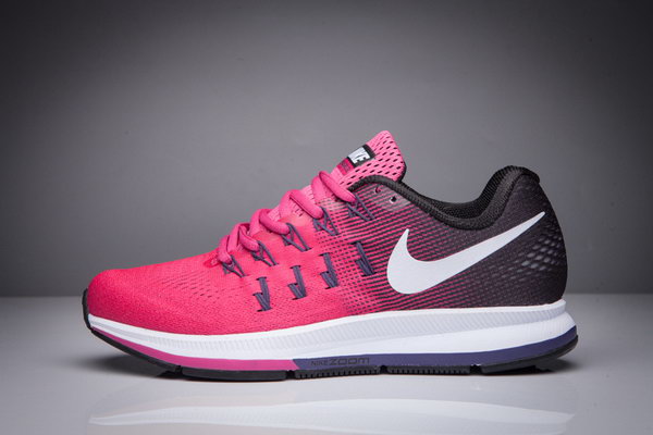 Womens Nike Zoom Pegasus 33 Pink Black White 36-40 Wholesale